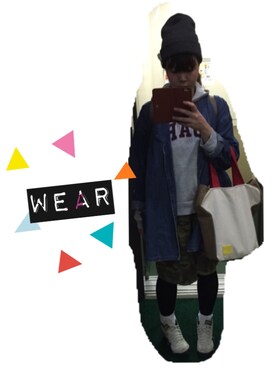 「カンケンBAG」｜のりこさん（レディース・158cm）の秋コーディネート