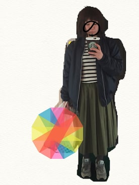 「ボブ女子」｜のりこさん（レディース・158cm）の冬コーディネート