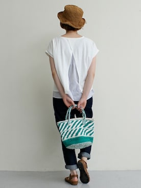 「PAR ICI KLASSISK（パーリッシィクラシスク）のアイテム」を使った、Kさん（レディース・160cm）の春コーディネート