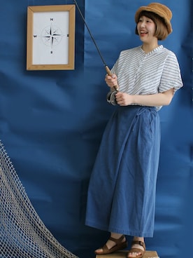 Kさん(レディース・160cm)の春コーディネート