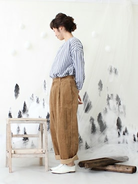 Kさん（レディース・160cm）の秋コーディネート