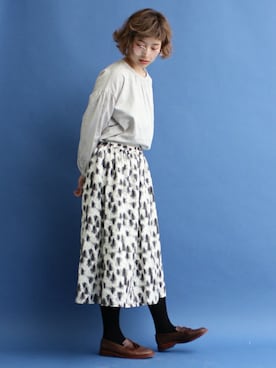 「森」｜Kさん（レディース・160cm）の秋コーディネート