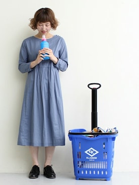 「PAR ICI（パーリッシィ）のアイテム」を使った、Kさん（レディース・160cm）の冬コーディネート