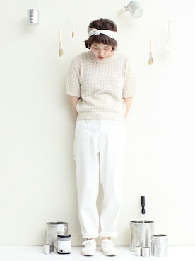 Kさん（レディース・160cm）の春コーディネート