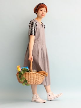 Kさん（レディース・160cm）の夏コーディネート