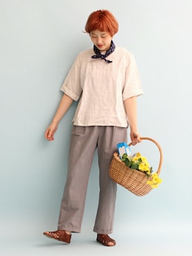 Kさん（レディース・160cm）の夏コーディネート