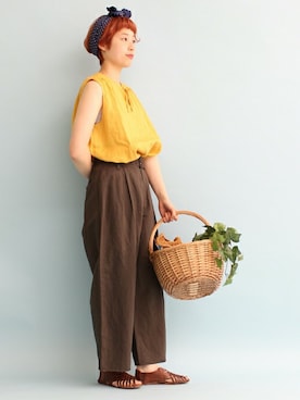 Kさん（レディース・160cm）の夏コーディネート