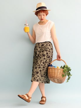 Kさん（レディース・160cm）の夏コーディネート