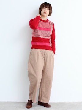 Kさん（レディース・160cm）の秋コーディネート