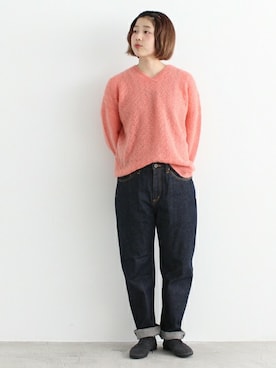 「PAR ICI KLASSISK（パーリッシィクラシスク）のアイテム」を使った、Kさん（レディース・160cm）の冬コーディネート