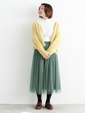 Kさん（レディース・160cm）の冬コーディネート