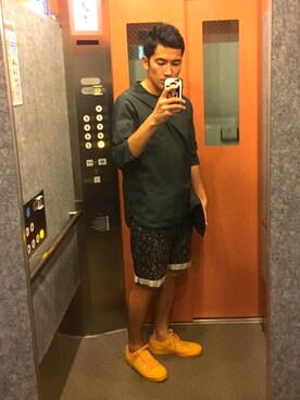 「URBAN RESEARCH（アーバンリサーチ）のアイテム（その他）」を使った、うべたろうさん（メンズ・172cm）の夏コーディネート