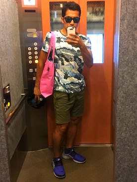 「wesc（ウィーエスシー）のアイテム」を使った、うべたろうさん（メンズ・172cm）の夏コーディネート