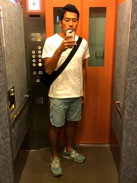 うべたろうさん（メンズ・172cm）の夏コーディネート