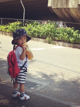 hiiiiinaさん（キッズ・80cm）の秋コーディネート