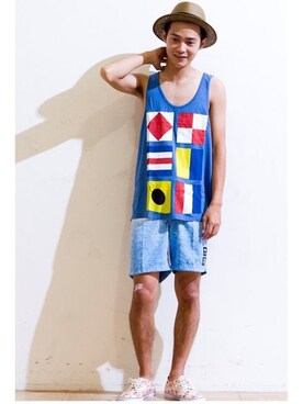 「insight」｜Kevin Chengさん（メンズ・172cm）の夏コーディネート