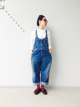 「minnetonka」｜inabaさん（レディース・157cm）の夏コーディネート