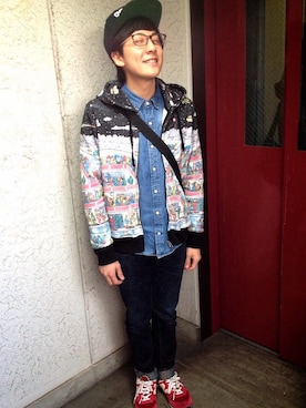 ヘンダーソン中村さんのコーディネート