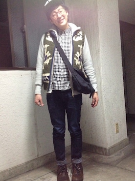 ヘンダーソン中村さんのコーディネート