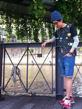 ヘンダーソン中村さんのコーディネート