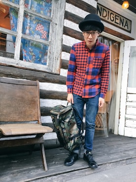 ヘンダーソン中村さんのコーディネート