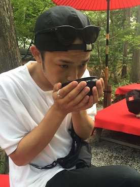 「nonnative（ノンネイティブ）のアイテム（アクセサリー）」を使った、NIINUMAさん（メンズ・177cm）の夏コーディネート