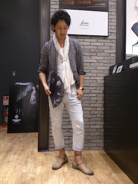 ENDOさん（メンズ・180cm）の夏コーディネート