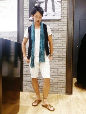 ENDOさん（メンズ・180cm）の夏コーディネート