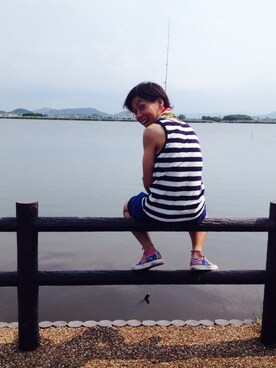 funatoさん（メンズ・166cm）の夏コーディネート