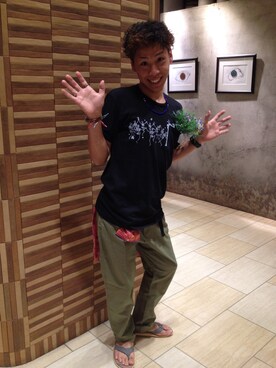 funatoさん（メンズ・166cm）の夏コーディネート