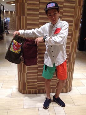 funatoさん（メンズ・166cm）の夏コーディネート