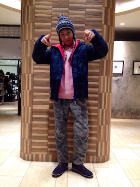 funatoさん（メンズ・166cm）の冬コーディネート