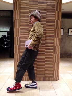 funatoさん（メンズ・166cm）の冬コーディネート