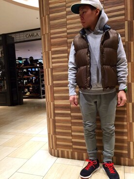 「Crescent Down Works」｜funatoさん（メンズ・166cm）の冬コーディネート