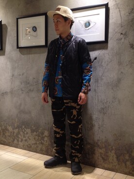 funatoさん（メンズ・166cm）の冬コーディネート