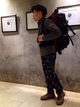 funatoさん（メンズ・166cm）の冬コーディネート