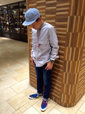 「アウトドアミックス」｜funatoさん（メンズ・166cm）の春コーディネート