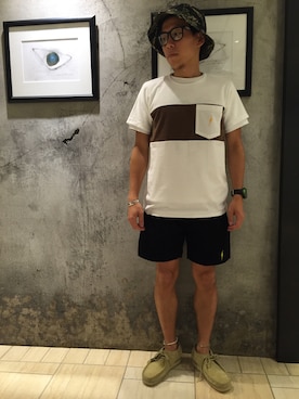 funatoさん（メンズ・166cm）の夏コーディネート