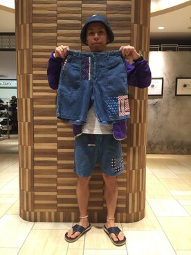 funatoさん（メンズ・166cm）の夏コーディネート