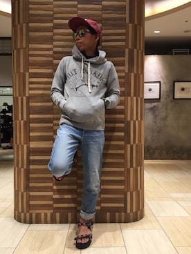 funatoさん（メンズ・166cm）の夏コーディネート