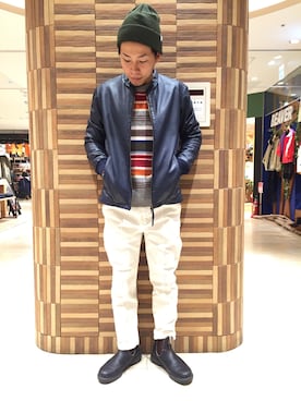 funatoさん（メンズ・166cm）の秋コーディネート