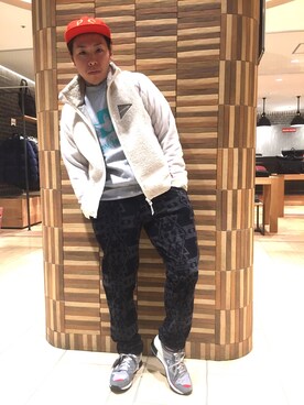 「le coq sportif」｜「アイテム（ジャケット/アウター）」を使った、funatoさん（メンズ・166cm）の冬コーディネート