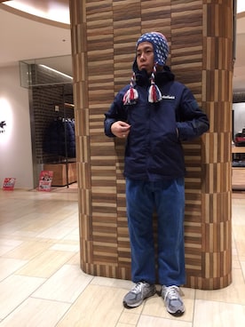 「BEAVER名古屋」｜funatoさん（メンズ・166cm）の冬コーディネート