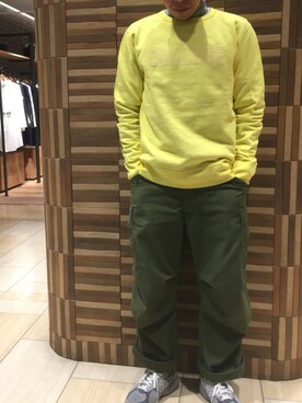 「USA」｜「アイテム（ニットキャップ/ビーニー）」を使った、funatoさん（メンズ・166cm）の冬コーディネート