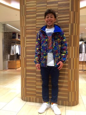 「le coq sportif」｜「アイテム（ジャケット/アウター）」を使った、funatoさん（メンズ・166cm）の春コーディネート