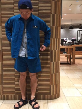 「BEAVER名古屋」｜funatoさん（メンズ・166cm）の春コーディネート