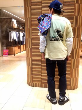 「BEAVER名古屋」｜funatoさん（メンズ・166cm）の春コーディネート