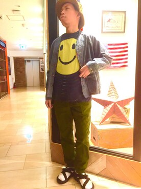 「BEAVER名古屋」｜funatoさん（メンズ・166cm）の春コーディネート