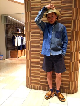 「BEAVER名古屋」｜funatoさん（メンズ・166cm）の春コーディネート