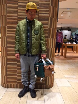 「Blundstone（ブランドストーン）のBlundstone/ブランドストーン　ｻｲﾄﾞｺﾞｱﾌﾞｰﾂ Men's（ブーツ）」を使った、funatoさん（メンズ・166cm）の秋コーディネート